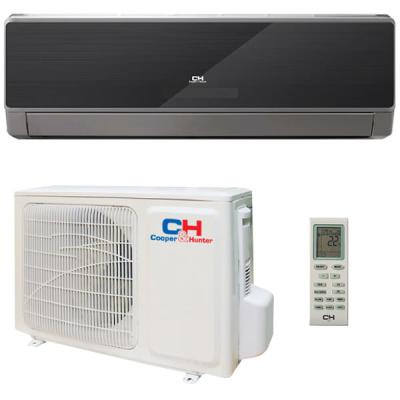Кондиціонер Cooper&Hunter ECO PLAZMA R410 (BLACK) СH-S09BKP6