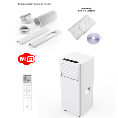 Кондиціонер TCL TAC-07CPB/PSLWS Wi-Fi Кондиціонер TCL TAC-07CPB/PSLWS Wi-Fi