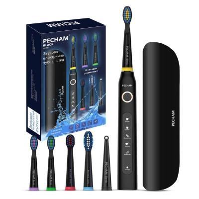 Електрична зубна щітка PECHAM Black Travel PC-080 Електрична зубна щітка PECHAM Black Travel PC-080