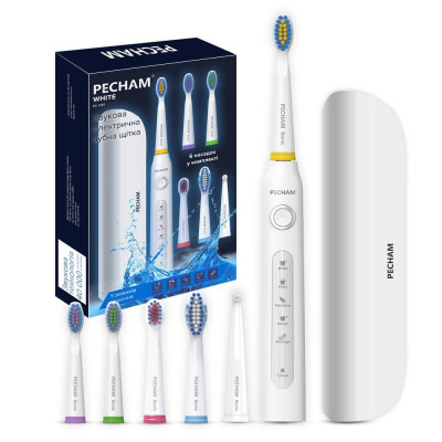 Електрична зубна щітка PECHAM White Travel PC-081 Електрична зубна щітка PECHAM White Travel PC-081