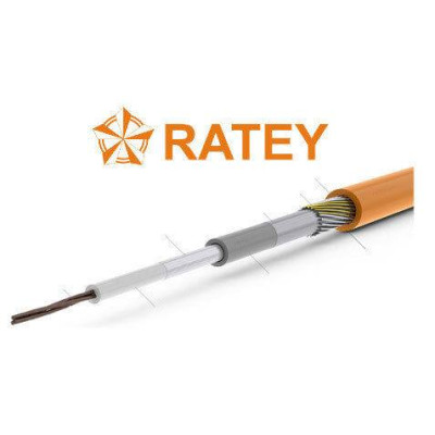Тепла підлога Ratey одножильний кабель 1250 Вт, 6,2 - 8,3 м² Тепла підлога Ratey одножильний кабель 1250 Вт, 6,2 - 8,3 м²