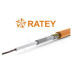 Тепла підлога Ratey одножильний кабель 1250 Вт, 6,2 - 8,3 м²