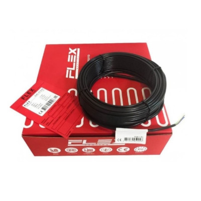 Тепла підлога Flex EHC 4,0-4,8 м²/700Вт (40м) нагрівальний кабель під плитку Тепла підлога Flex EHC 4,0-4,8 м²/700Вт (40м) нагрівальний кабель під плитку