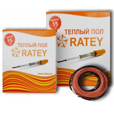 Тепла підлога Ratey RD1 одножильний кабель 280 Вт, 1,6 - 2,0 м²