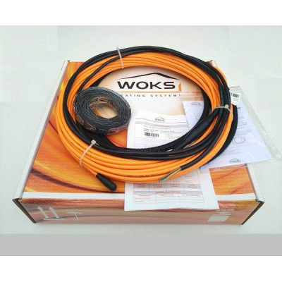 Тепла підлога WOKS 17 двожильний кабель 530 Вт, 2,8 - 4,1 м²