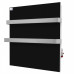 Керамический полотенцесушитель Lifex W.Towel 400 R Duo (черный)