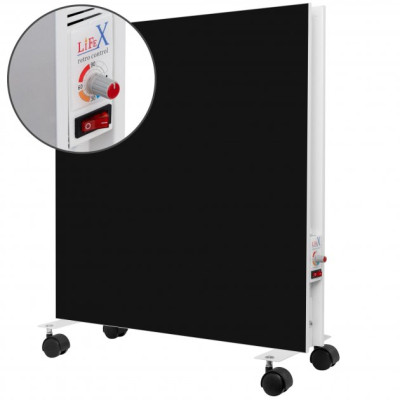 Керамічний обігрівач Lifex D.Floor 800 R (чорний)