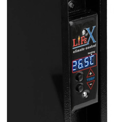 Керамический полотенцесушитель Lifex W.Towel 400 (черный)