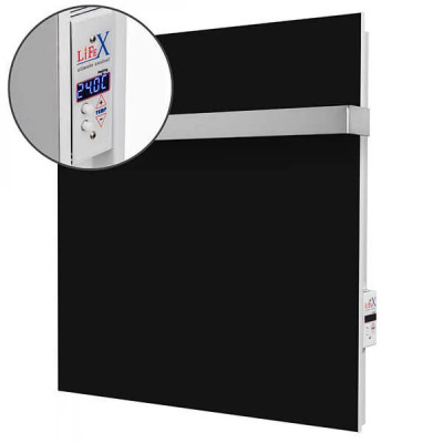Керамический полотенцесушитель Lifex W.Towel 400 (черный)