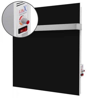 Керамический полотенцесушитель Lifex W.Towel 400 R (черный)