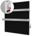 Керамический полотенцесушитель Lifex W.Towel 400 R Duo (черный)