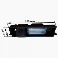 Камера заднего вида Prime-X CA-9571 Toyota, Chery