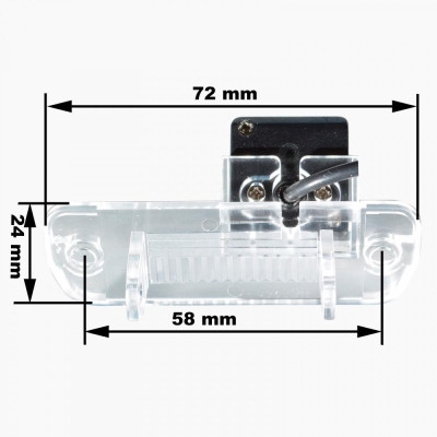 Камера заднього виду Prime-X CA-9832 Mercedes Камера заднього виду Prime-X CA-9832 Mercedes