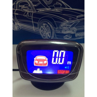 Парктроник iDial ID-069-8 LCD черный