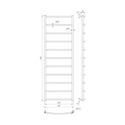 Сушка для рушників Mario Класик HP 1550x530/500