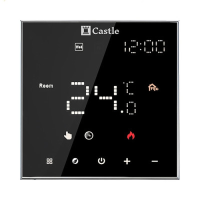 Терморегулятор програмований Castle AC602H (Чорний)
