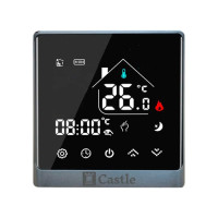 Терморегулятор программируемый Castle AC8400H Серебро Терморегулятор программируемый Castle AC8400H Серебро
