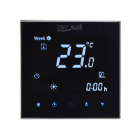 Терморегулятор Heat Plus BHT-2000 Wi-Fi Черный Терморегулятор Heat Plus BHT-2000 Wi-Fi Черный