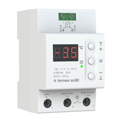Терморегулятор Terneo SN30