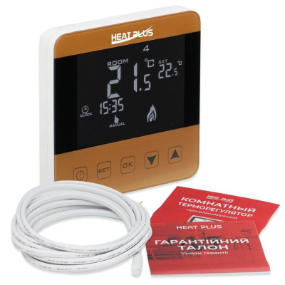 Терморегулятор Heat Plus BHT-320 Золотой Терморегулятор Heat Plus BHT-320 Золотой