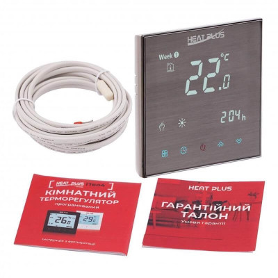 Терморегулятор Heat Plus iTeo4 Steel