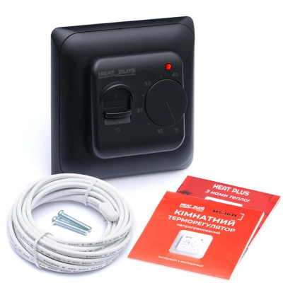 Терморегулятор Heat Plus M5.16 Черный Терморегулятор Heat Plus M5.16 Черный