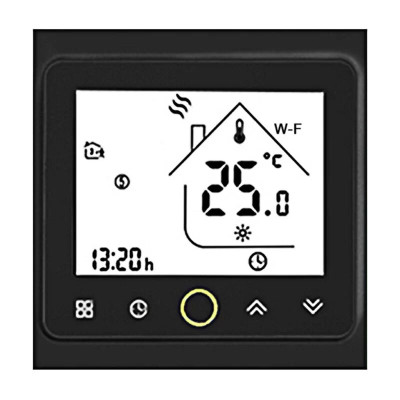 Терморегулятор In-Therm PWT 002 Wi-Fi Black Терморегулятор In-Therm PWT 002 Wi-Fi Black