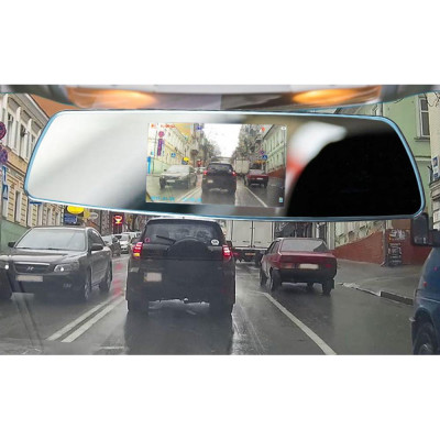 Дзеркало-накладка заднього виду з FullHD реєстратором Phantom RM-50 DVR
