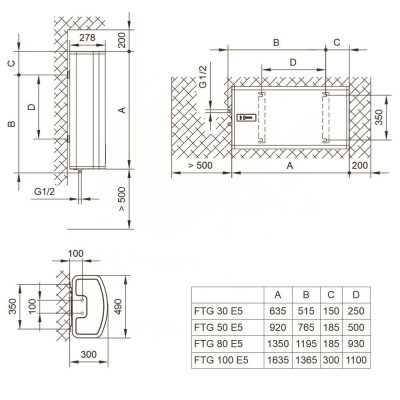 Бойлер Tiki Supr F 100V9