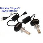 Фото Лампы светодиодные Baxster S1 gen3 H7 5000K CAN+EMS (2 шт) - teplahatka.com