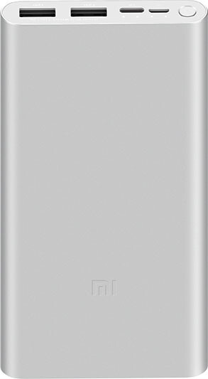 Фото Power bank Xiaomi Mi3 NEW 10000mAh Silver - teplahatka.com