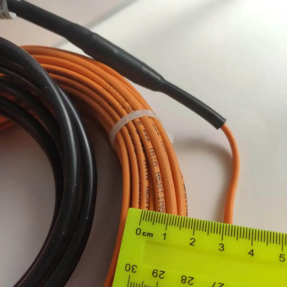 Фото Теплый пол WOKS 18 двухжильный кабель 2650 Вт, 12,9 - 18,4 м² в интернет-магазине Тепла Хатка. Фото N3