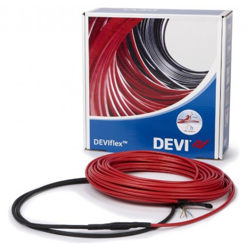 Фото Тёплый пол DEVIflex 18T двухжильный кабель 1485 Вт, 10 м² в интернет-магазине Тепла Хатка