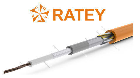 Картинка Теплый пол Ratey одножильный кабель 160 Вт, 0,8 - 1,1 м². Фото N3