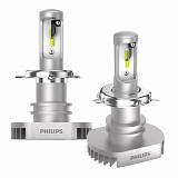 Фото LED лампа Philips H4 LED 11342ULWX2 Ultinon +160% 6200K (2 шт) - teplahatka.com
